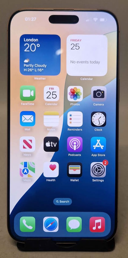Apple iPhone 16 Pro Max 256GB Desert Titanium, Unlocked 100% BH