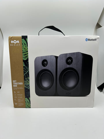 House of Marley Get Together Duo Bluetooth Bookshelf Speakers