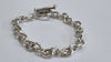 Silver T bar Bracelet 7"