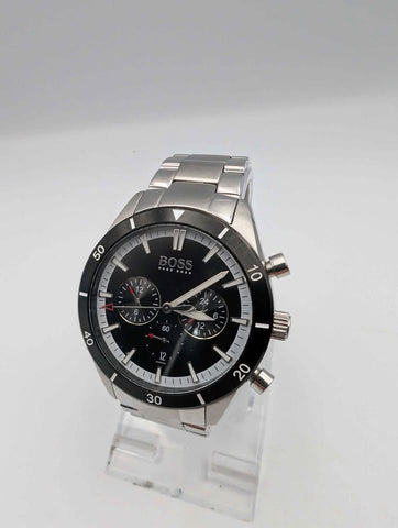 Hugo Boss Santigo 1513872 Gents Quartz Chronograph Watch On Steel Bracelet - Unboxed