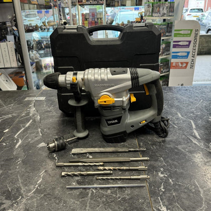 Titan TTB278SDS SDS Plus Rotary Hammer Drill 230V 1500W.