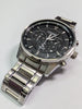 Citizen steel body watch with black face boxed