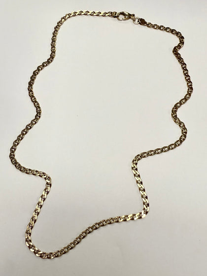 9ct Gold Curb Chain 20.5”