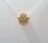 Pandora Gold Textured Hamsa Hand Mini Charm