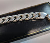925 Silver Curb Bracelet - 9" - 64.5g