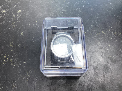 Armani exchange chronograph,base metal watch