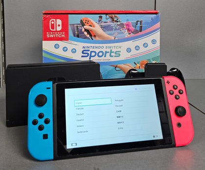 **Black Friday Deal** Nintendo Switch MOD.HAC-001(-01) Switch Sports Edition ** Game Not Included **