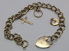 9CT GOLD CHARM BRACELET 14.85G PRESTON STORE