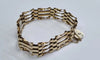 9ct gold Gate Bracelet