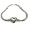 Pandora Moments Silver Heart Clasp Bracelet
