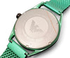 Emporio Armani Matteo Mesh Watch Green**Boxed**