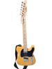 East Coast yellow 6 string guitar