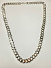 Brand new heavy sterling silver curb chain 24"
