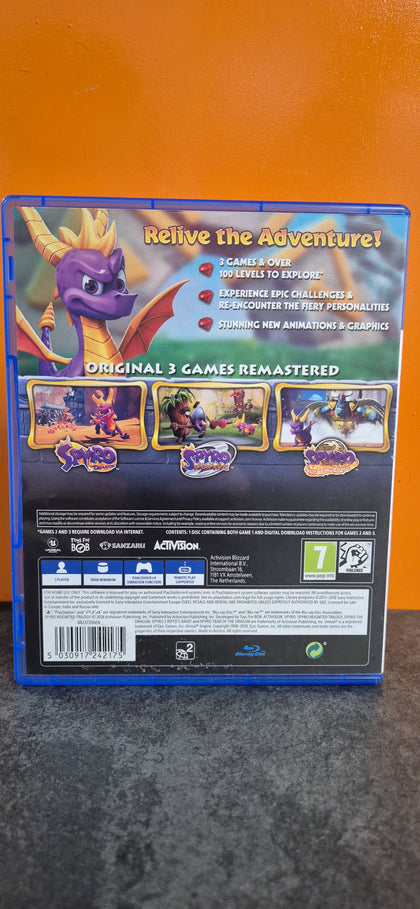 PS4- spyro reignited trilogy