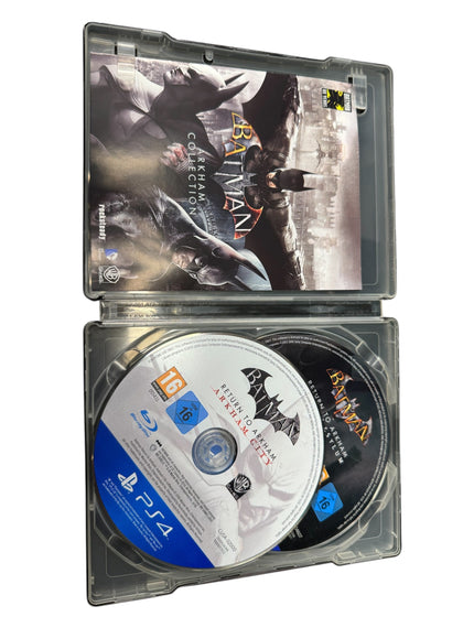 Batman Arkham Collection Steelbook Ps4. **No Arkham Knight DLC**