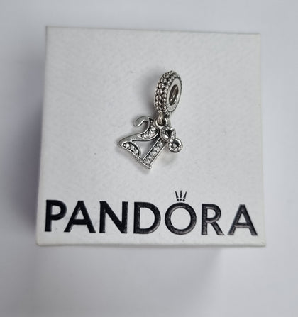 Pandora 21st Birthday Charm