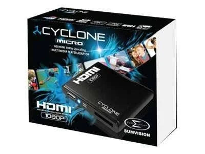 Cyclone Micro HD HDMI 1080P Upscaling Multi Media Player Adaptor
