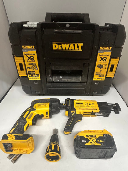 DeWalt DCF620 + DCF6202 Brushless Collated Drywall Screwdriver