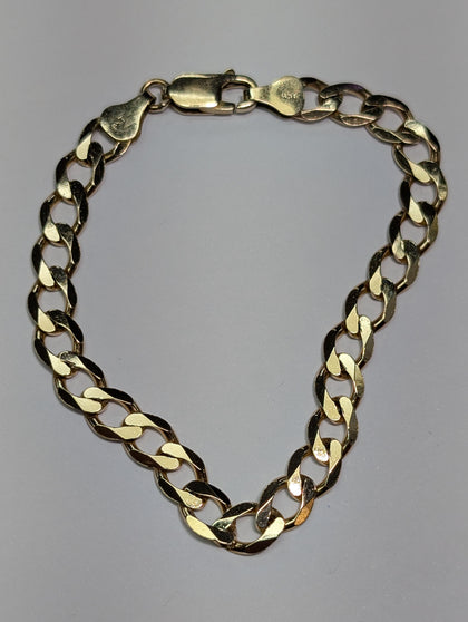 9ct Gold Curb Bracelet