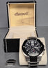 INGERSOLL men's automatic Watch with black Dial analogue Display and black stainless steel Bracelet IN1210BKMB ***Boxed