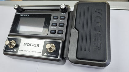 MOOER GE100 Guitar Multi-effects Processor Effect Pedal with Loop Record Tuning
