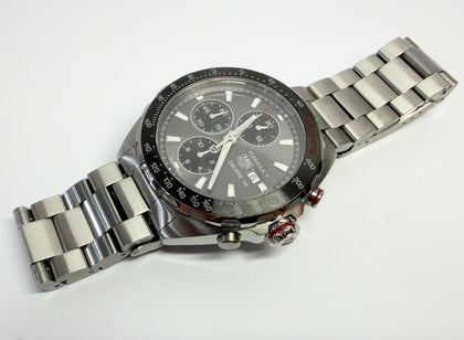 TAG Heuer Formula 1 Calibre 16 Automatic Men's Grey Steel Chronograph 44mm Watch
