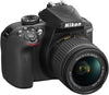 Nikon D3400 Black (Body) + Nikon AF-P DX Nikkor 18-55mm F/3.5-5.6G (BOXED)
