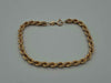 9ct Yellow Gold Rope Chain Bracelet Twist Spiral 375 Hallmarked - 2.08 Grams - 7" Long