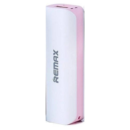 Remax New - Mini 2600mAh Power Box - Power Bank white and Pink