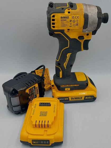 DEWALT impact driver DCF787D2T 18v with 2x 2.0ah battery's & Charger + carry case