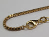 9ct Gold Block Link Chain