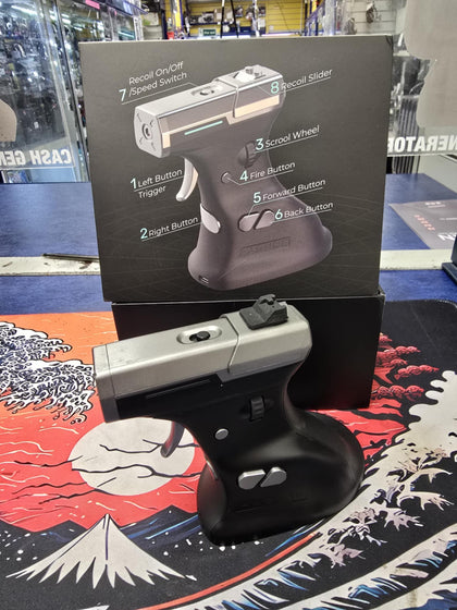 Ergostrike7 Ragnok Gaming Gun Mouse Black Recoil Feedback Fps