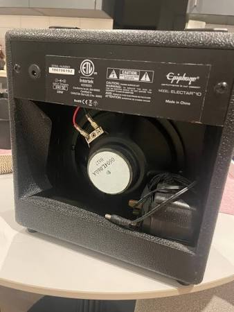 Epiphone Electar 10 Electric Guitar Practice Amp. Brand New.