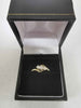 9ct Hallmarked 1.6g Gold Ring Size O Box Included