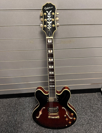 Epiphone Sheraton Sunburst Made In Korea By Gibson
