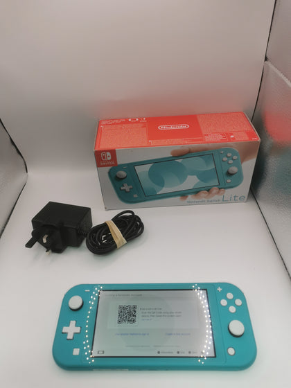 Nintendo Switch Lite 32GB Turquoise Boxed with Charger