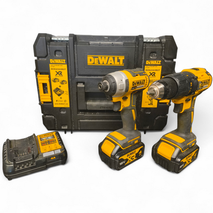 DeWalt 18V Cordless Drill and Impact Driver Twin Pack