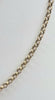 9ct Gold Hoop Chain 18"