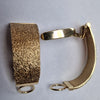 9CT GOLD LARGE HEAVY CUFF LINKS PRESTON STORE