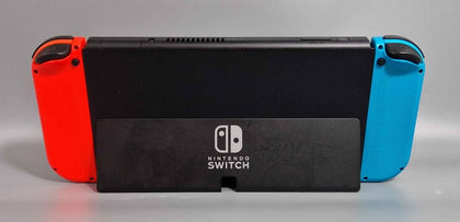 Nintendo Switch Console, 64GB OLED + Neon Red/Blue Joy-Con **FAULTY RIGHT JOY-CON**