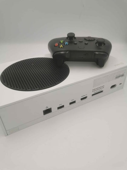 Xbox Series S Console, 512GB, White With Black Controller
