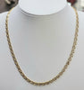9ct Yellow/White Gold Chain 18"