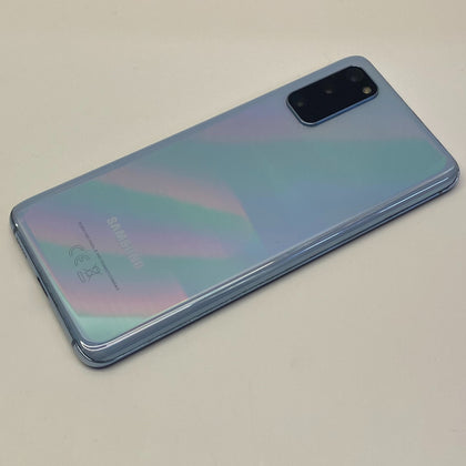 Samsung Galaxy S20 Unlocked Model SM-G980F/DS 128GB in Cloud Blue