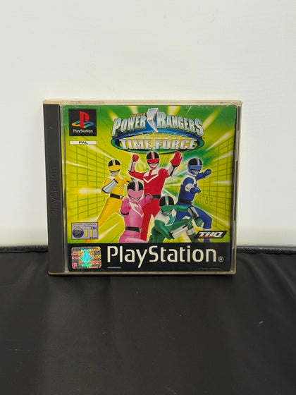 ps1 playstation one power rangers time force