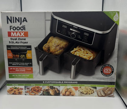 NINJA FOODI MAX DUAL ZONE AIR FRYER AF400UK **BRAND NEW**