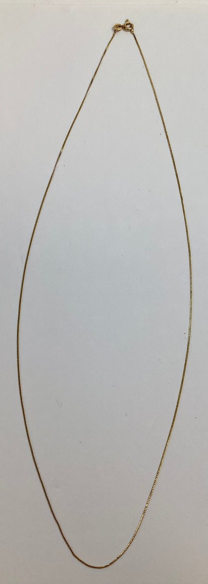 18CT Gold Necklace 24”