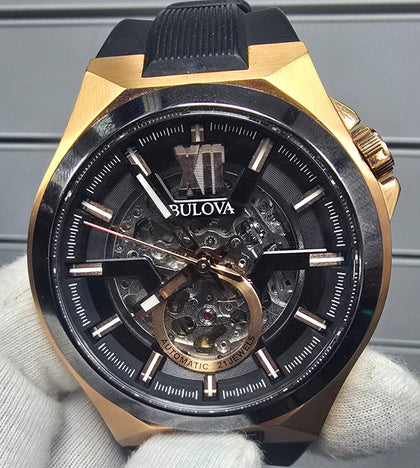 Bulova Automatic Men's Watch 98A177 - Boxed - Near Immaculate