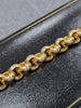 9ct Yellow Gold Belcher Bracelet - 11.3G - 8". Hallmarked