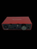 Focusrite Scarlett Solo 3rd Gen Audio Interface (Type-C) - Red - Unboxed