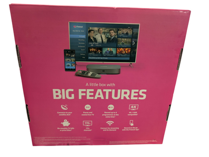 BRAND NEW FREESAT RECORDABLE 4K 1TB TV BOX